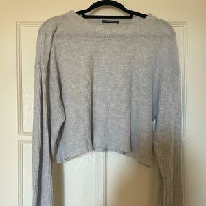 Brandy Melville Cropped Henley